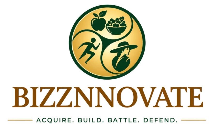 BizzNNovate. Acquire. Build. Battle. Defend.